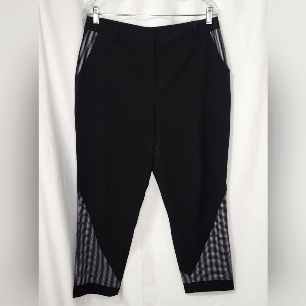 Peter Pilotto Patterned Crepe Pants size 10